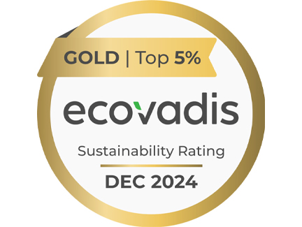 Actylis Achieves Gold top 5% EcoVadis Rating